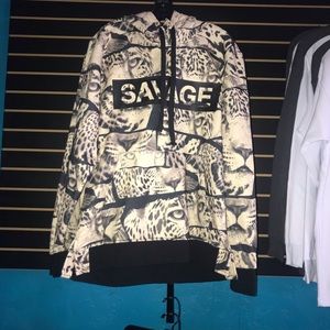 Savage pull over hoodies